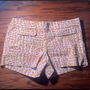 J. Crew pattern shorts size 2